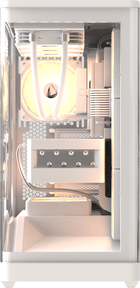 Компьютерный корпус Formula V Crystal U9 PA White (Crystal U9 PA White)