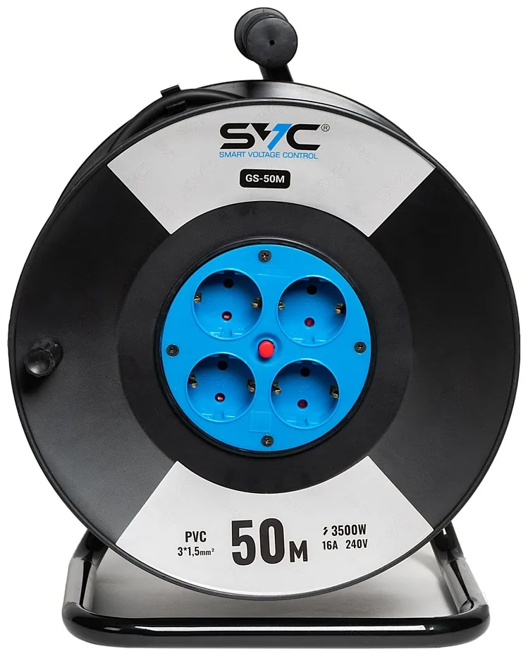 Удлинитель на катушке SVC GS-50M 50м. (GS-50M)