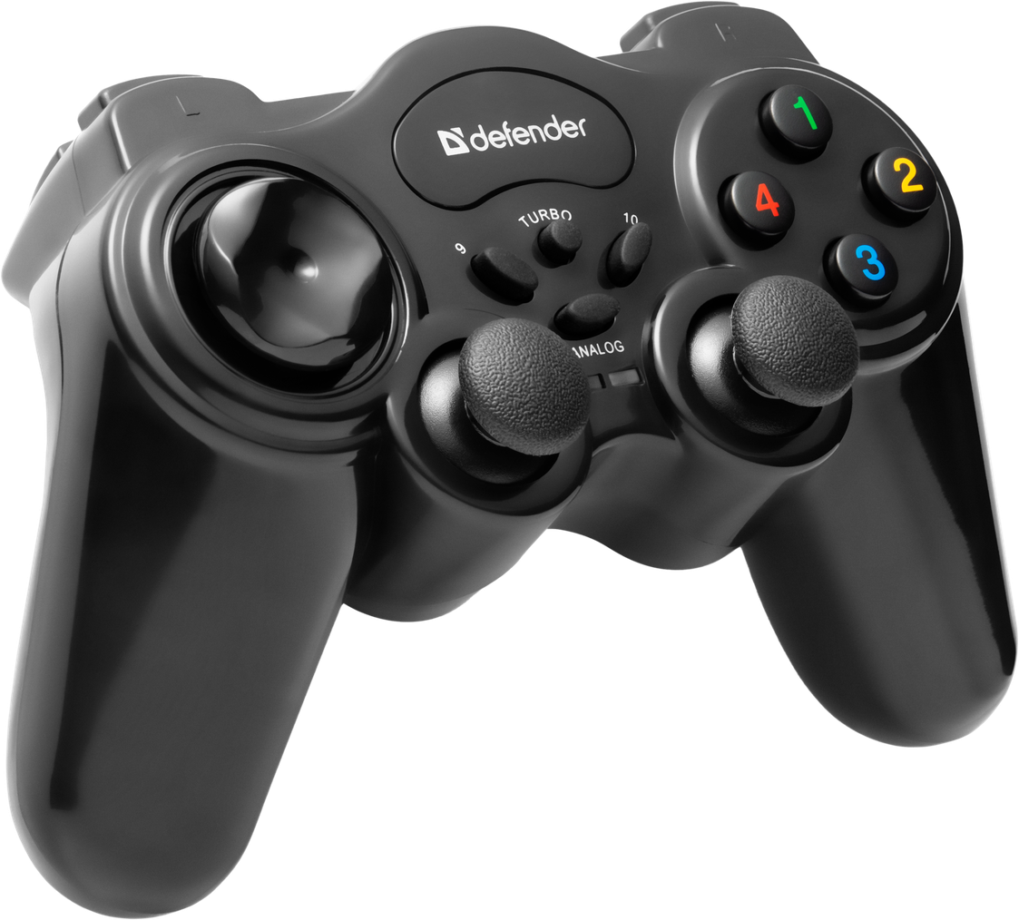 Беспроводной геймпад Defender Game Master Wireless, USB (64257)