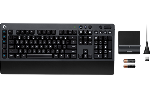 Клавиатура Logitech G613, игровая, механическая, беспроводная (920-008395)