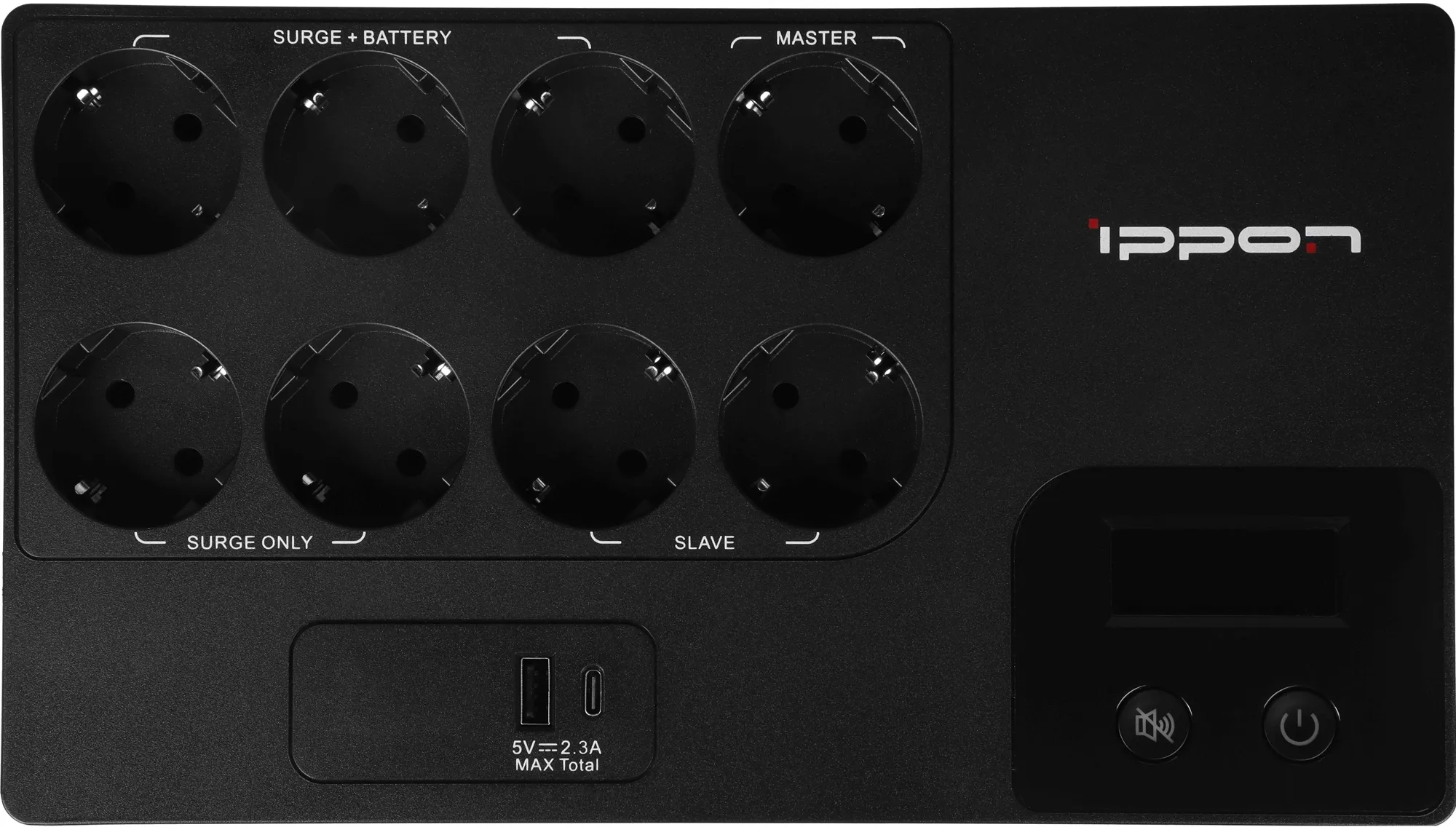 Источник бесперебойного питания Ippon Kirpich 1050, 1050 ВA, 600 Вт (2003038)