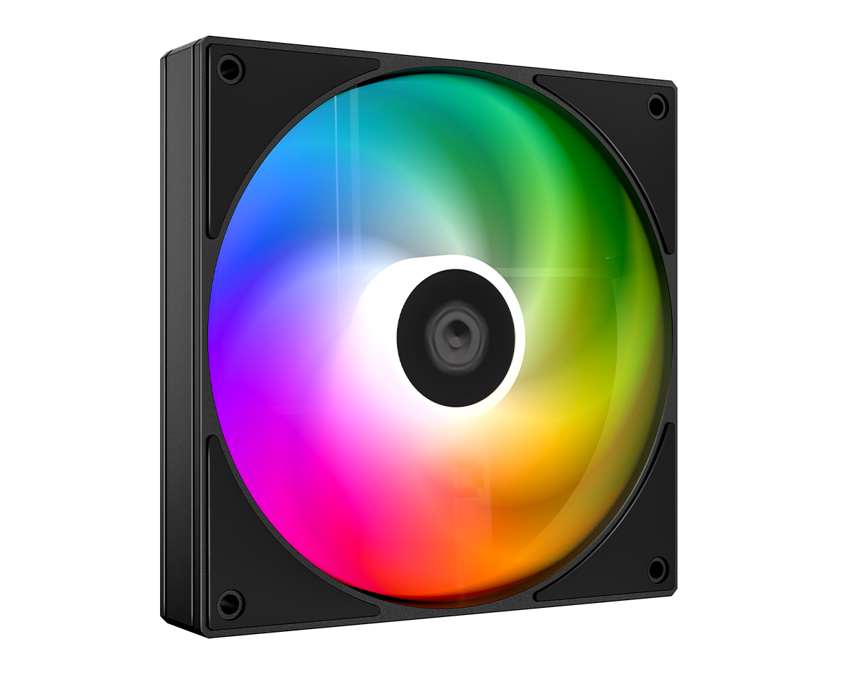 Вентилятор для корпуса ID-Cooling AS-140-ARGB-K, Black (ID-FAN-AS-140-ARGB-K)