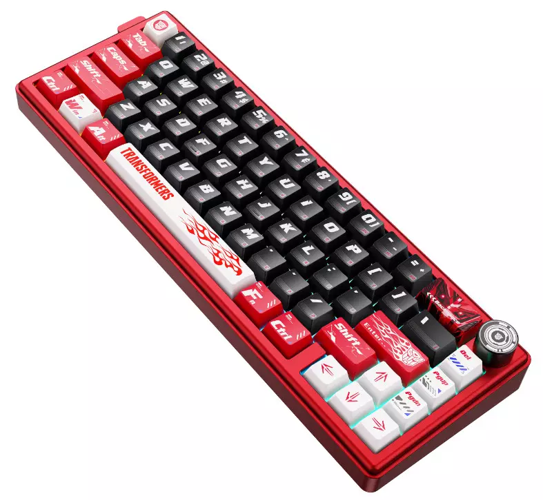 Клавиатура беспроводная Transformers TF-GK02, Red (TF-GK02, Red)