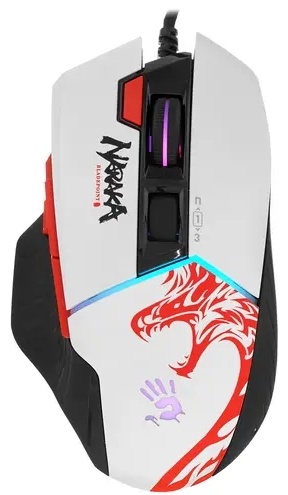 Мышь A4Tech Bloody W95 Max Naraka, White, (W95 MAX/NARAKA ACTIVATED)