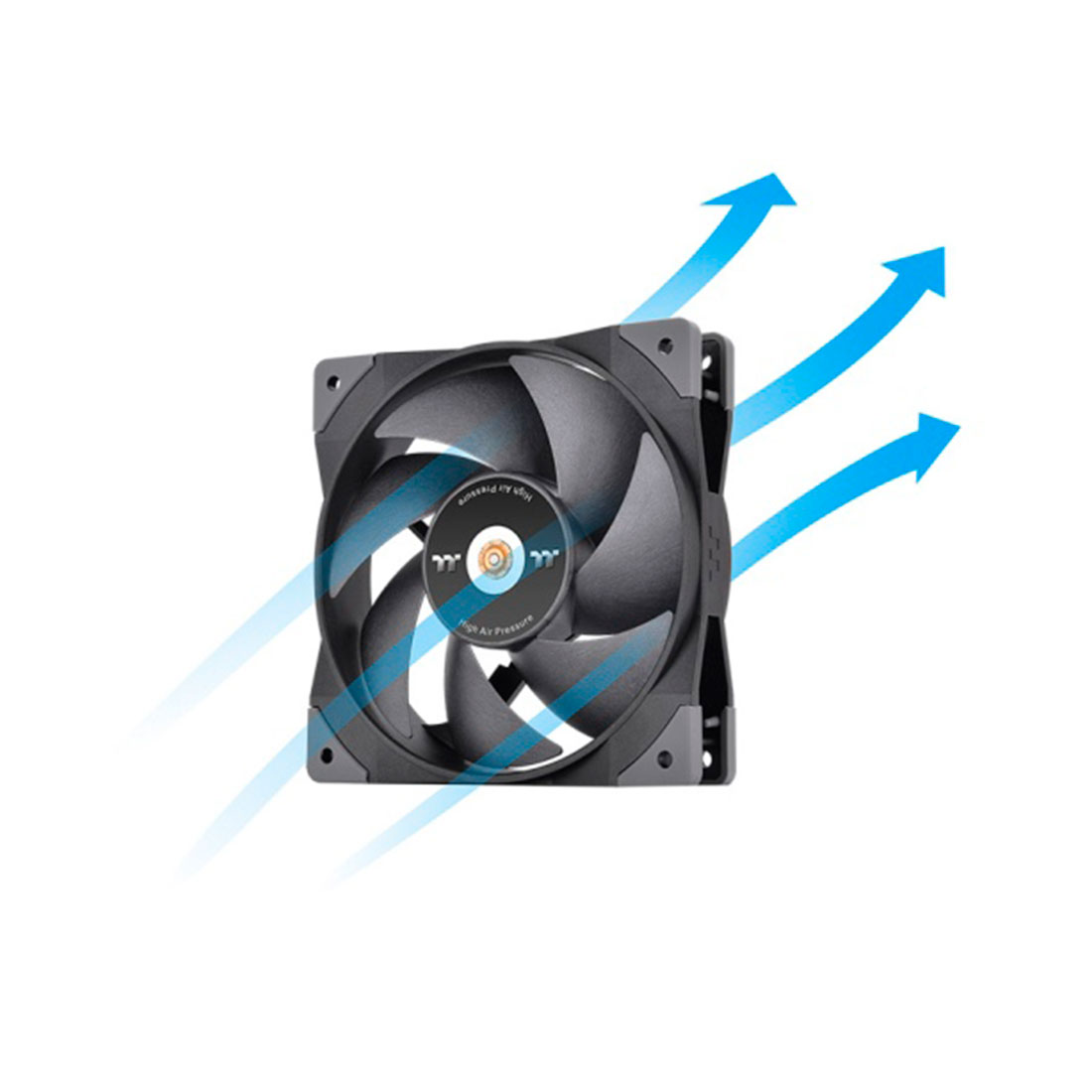 Кулер для компьютерного корпуса Thermaltake SWAFAN GT12 PC Cooling Fan TT Premium Edition (CL-F155-PL12BL-A)