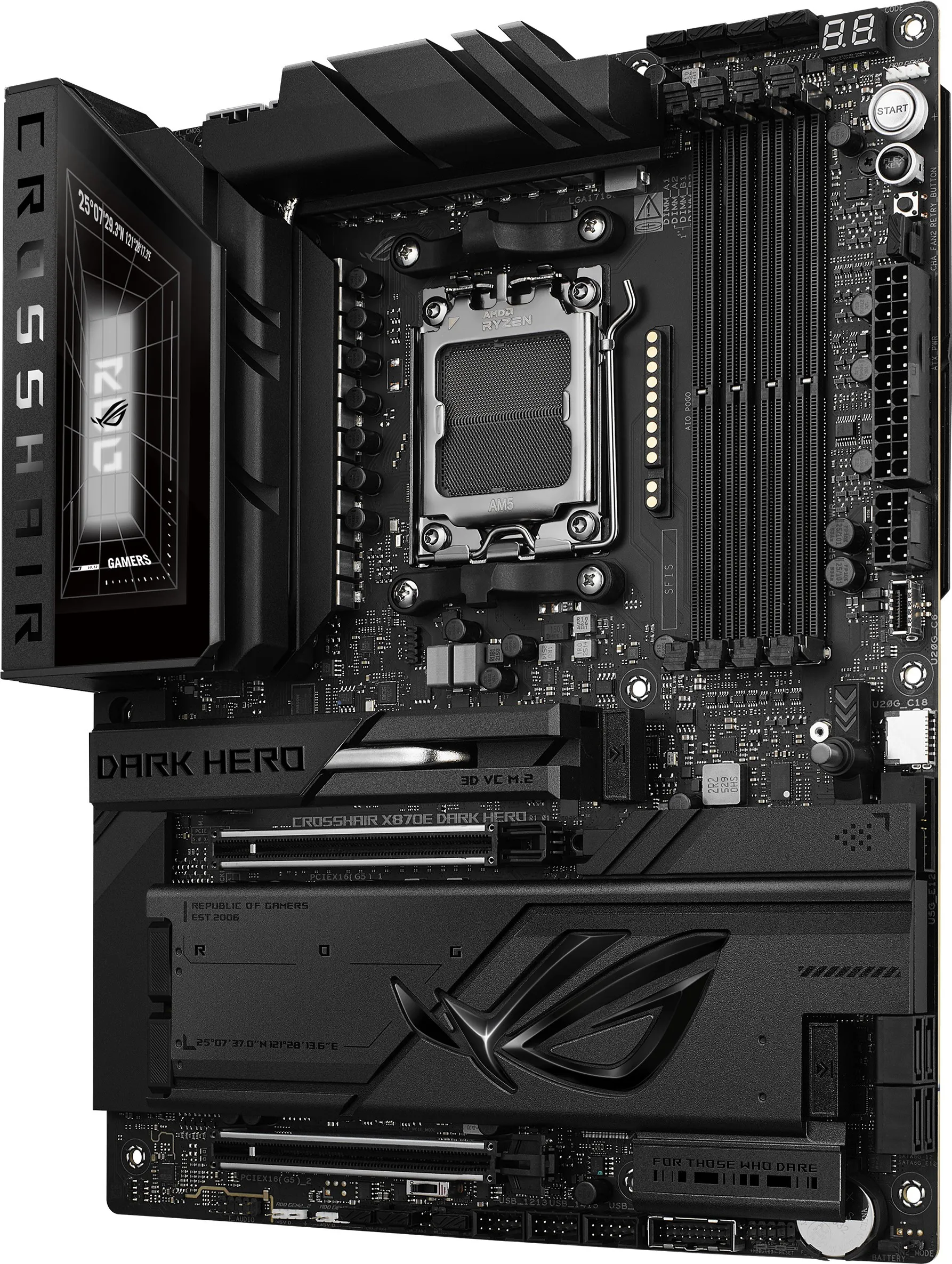 Материнская плата Asus ROG Crosshair X870E Dark Hero (90MB1NT0-M0EAY0)