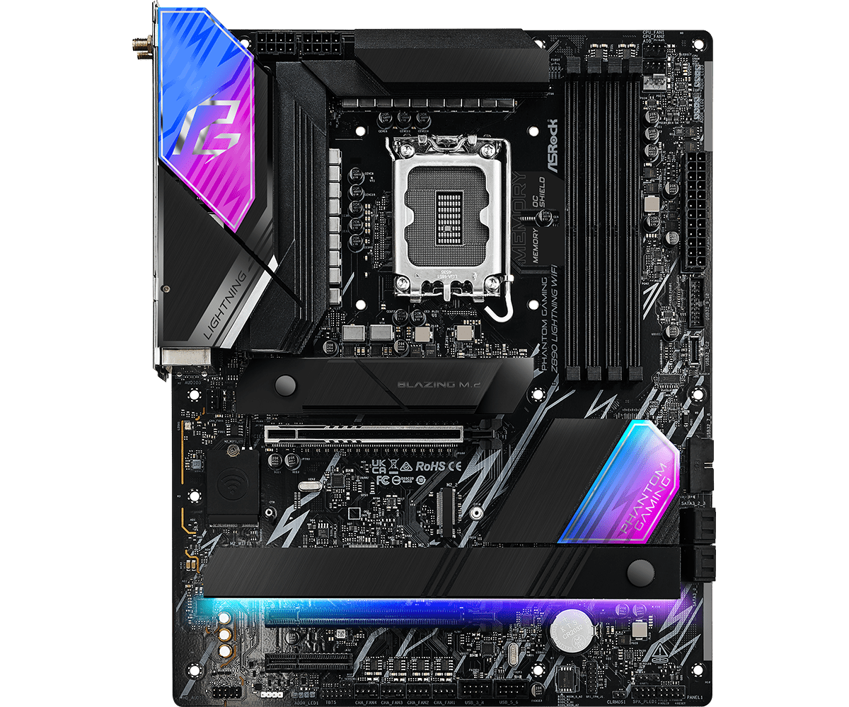 Материнская плата ASRock Z890 Lightning WiFi (90-MXBPG0-A0UAYZ)