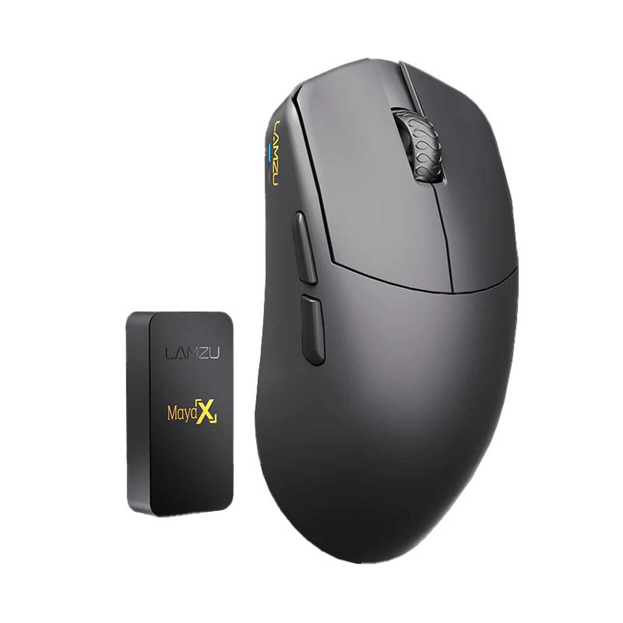 Мышь Lamzu Maya X, Charcoal Black (6975637430213)