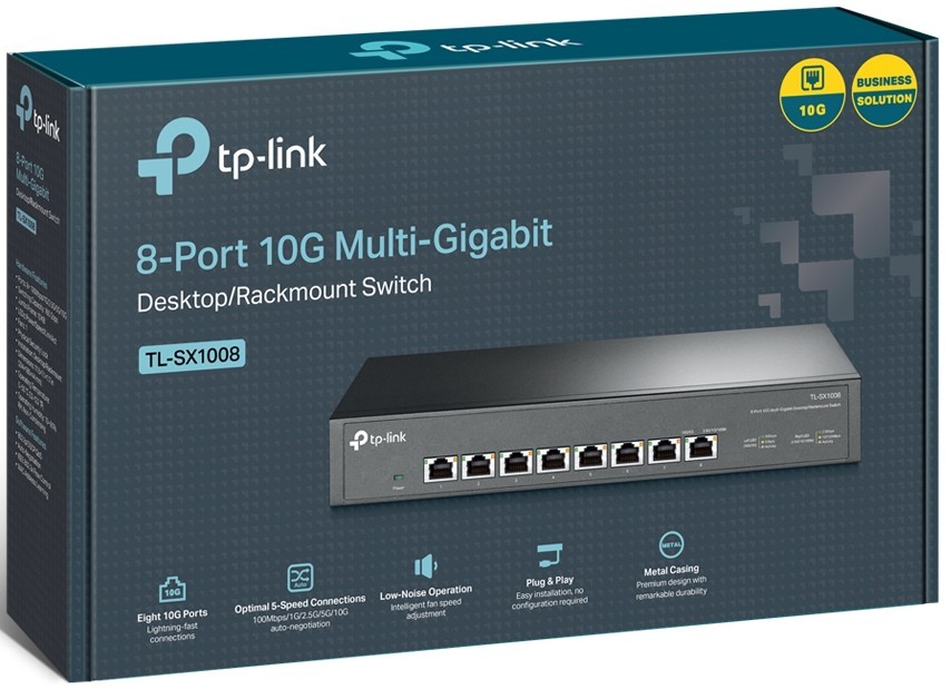 Коммутатор TP-Link TL-SX1008 (TL-SX1008) Коммутатор TP-Link TL-SX1008 (TL-SX1008)