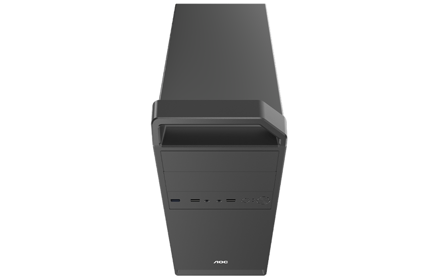 Корпус AOC CB104B, Черный (AOC-CB104-BEV1B-G)