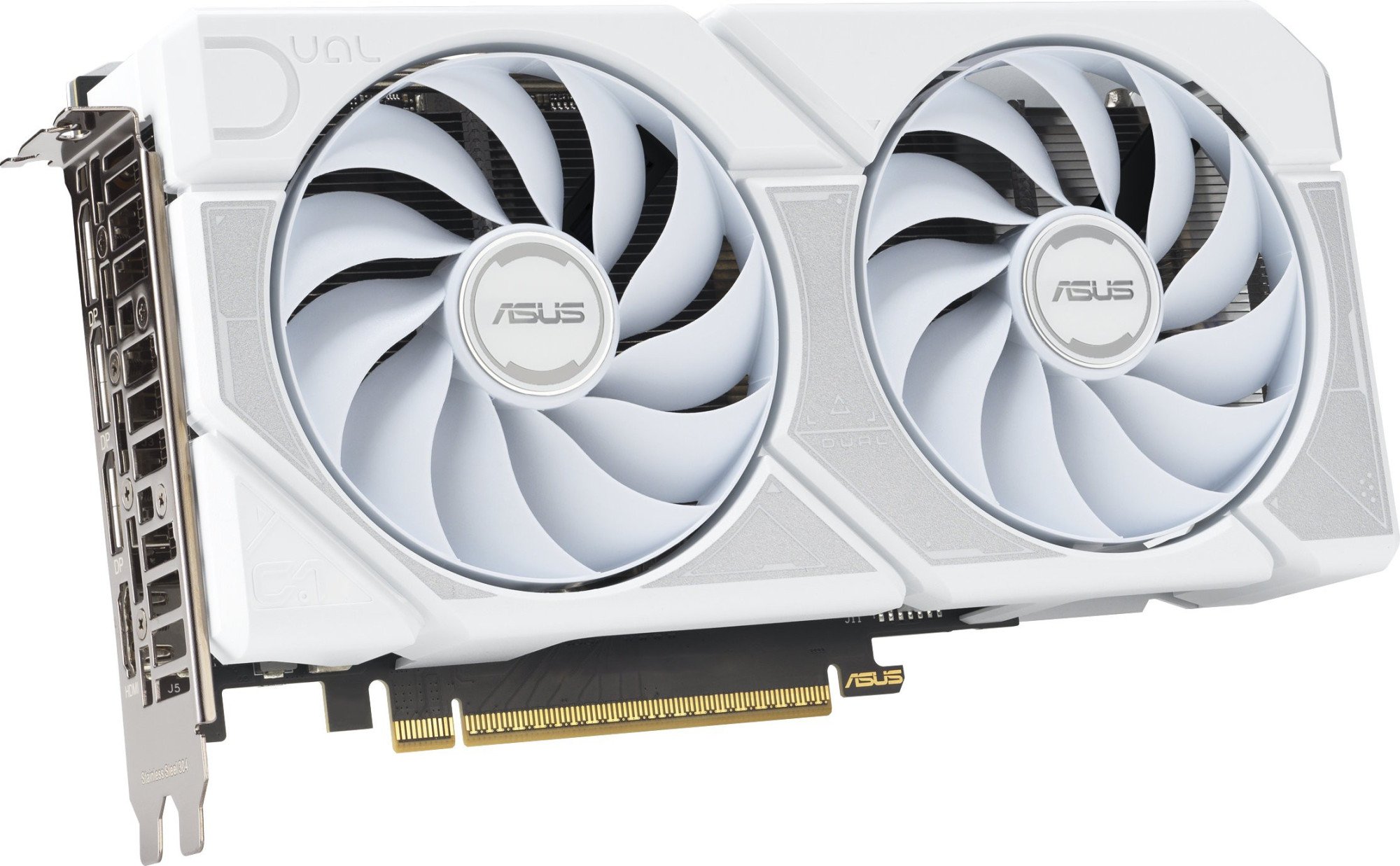 Видеокарта ASUS Dual GeForce RTX 5060 Ti 16GB GDDR7 White OC Edition (DUAL-RTX5060TI-O16G-WHITE)