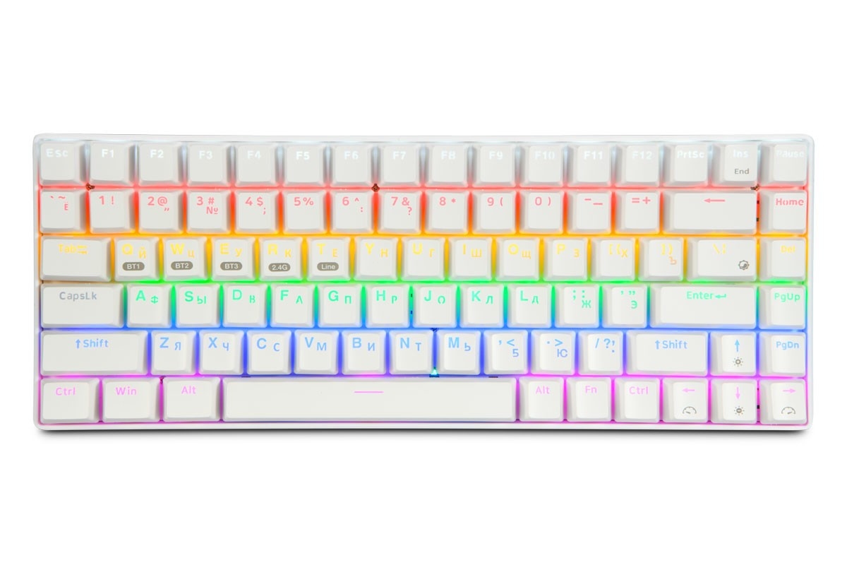 Клавиатура Gembird KBW-G520L white (KBW-G520L-white)