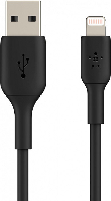 Кабель для iPhone, iPad Belkin Boost Charge USB-A/Lightning 1m (CAA001bt1MBK) (Black) 