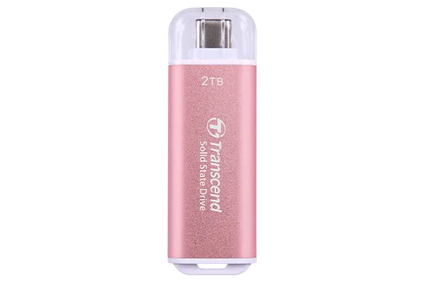 Внешний SSD USB Transcend ESD300P 1 TB Pink (TS1TESD300P)