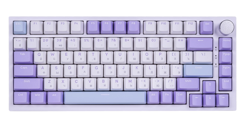 Клавиатура Ajazz AK820 Sea Salt Switch Белый (AK820/Sea/BWP)