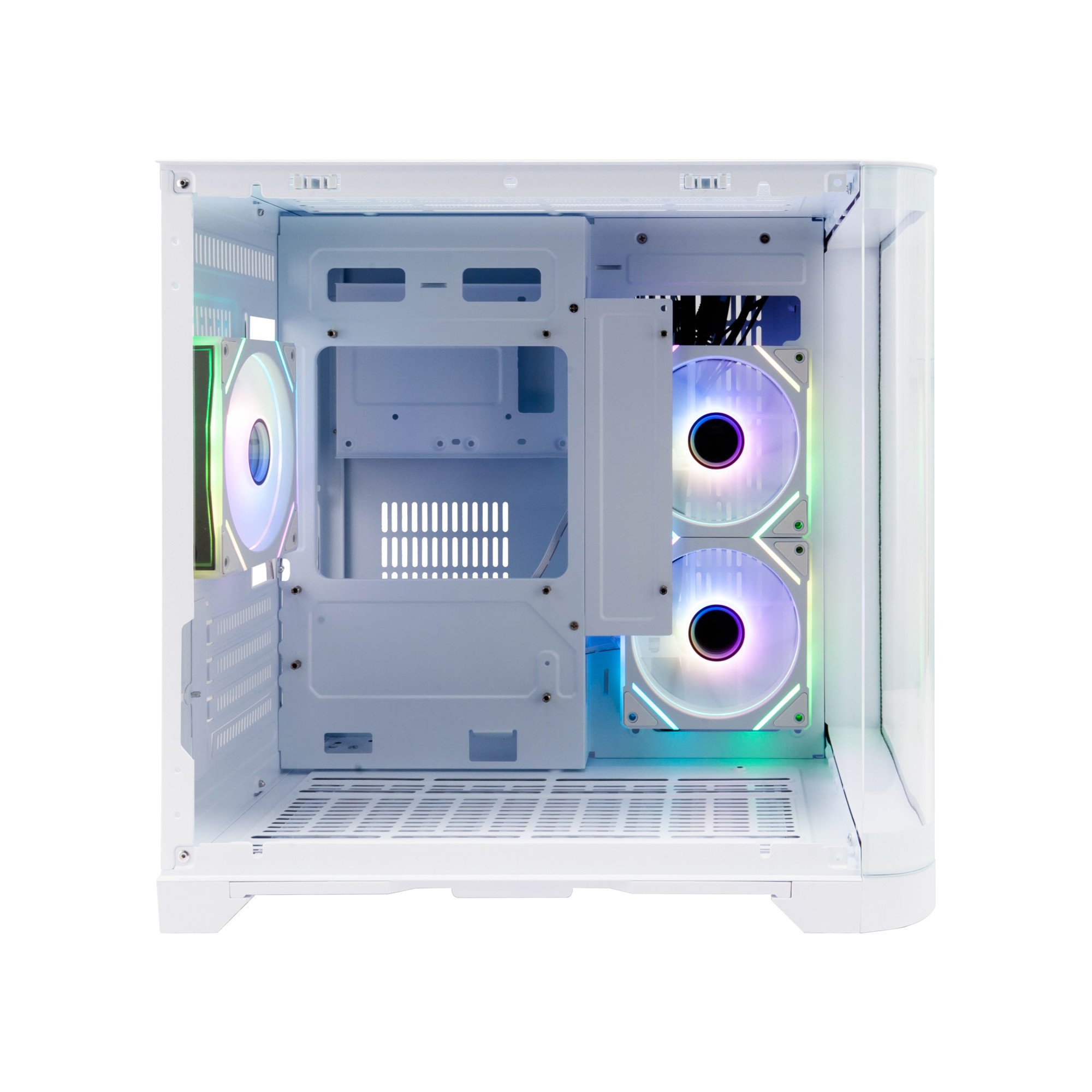 Компьютерный корпус 1STPLAYER UV5 WHITE (UV5-WH-2FC7R-W-1FC7-W)
