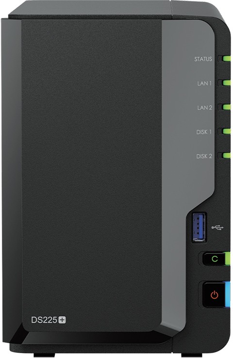 Система хранения данных (сервер) Synology DS225+ (DS225+)