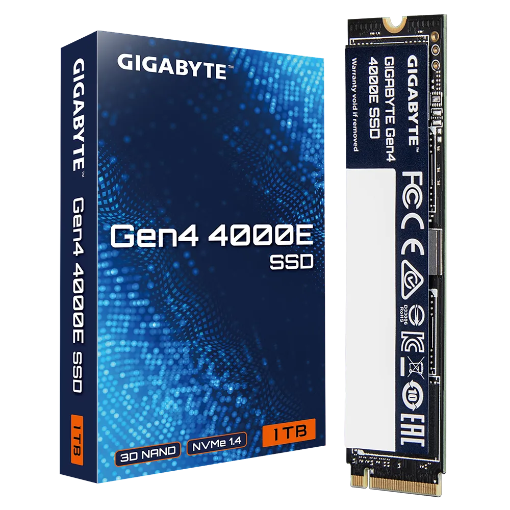 Твердотельный накопитель SSD Gigabyte Gen4 4000E 1TB (G440E1TB)