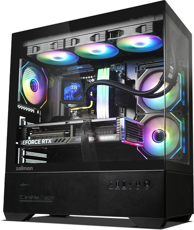 Компьютерный корпус Zalman CHRONIX V2 Black (CHRONIX V2 Black)