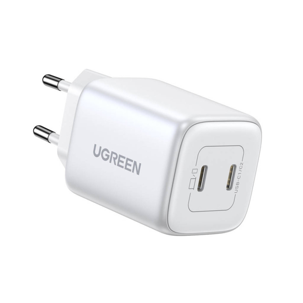 Зарядное устройство на 2C, 45W, QC4.0/PD3.0/SFC2.0, GaN, X526 (65154) UGREEN