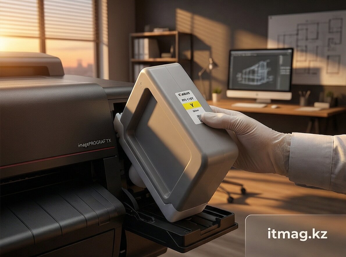 Чернильный картридж Canon PFI-110 Yellow (2367C001)