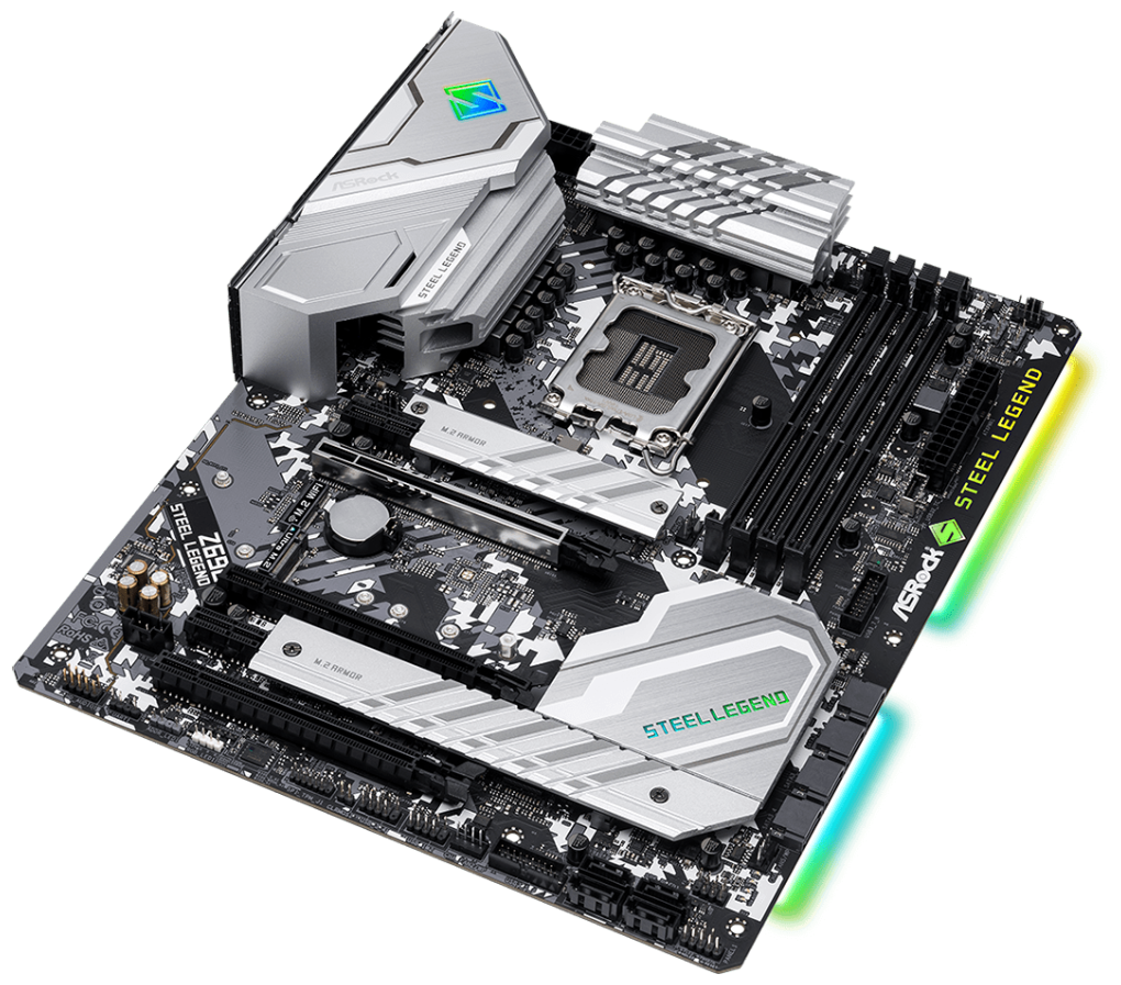 Материнская плата ASRock Z690 STEEL LEGEND LGA1700  ATX (Z690 STEEL LEGEND)