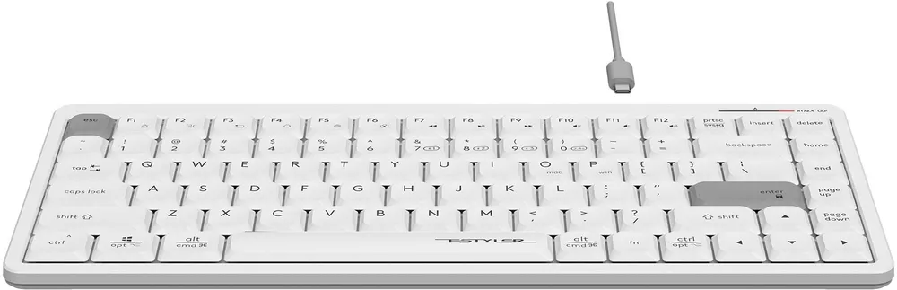 Клавиатура беспроводная A4tech Fstyler FBX53C White (FBX53C White)