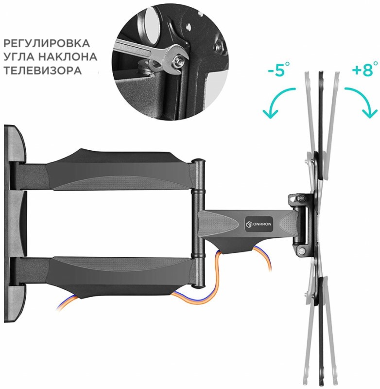 Кронштейн для ТВ ONKRON NP40 (NP40)