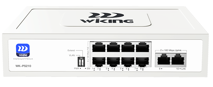 Коммутатор Wi-Tek WK-PS210 V2 (WK-PS210 V2)