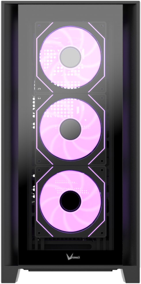 Компьютерный корпус Formula V Air Power G8 Cosmic Black (Air Power G8 Cosmic Black)