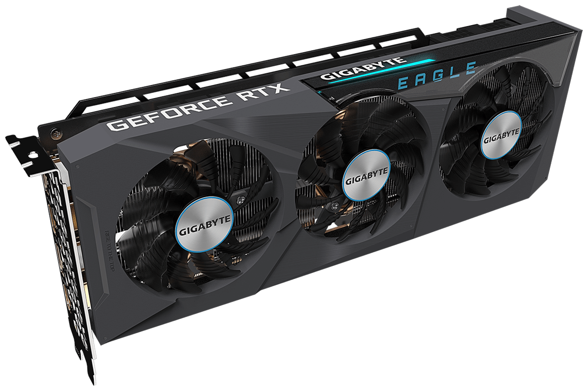 Видеокарта Gigabyte GeForce RTX 3070 Ti EAGLE OC 8G (GV-N307TEAGLE OC-8GD)