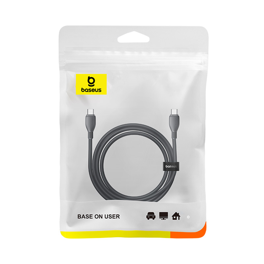 Интерфейсный кабель Baseus Ultra-Fast Fast Charging Cable USB-C to USB-C 100W 1m Cluster Black (P10376302112-03)