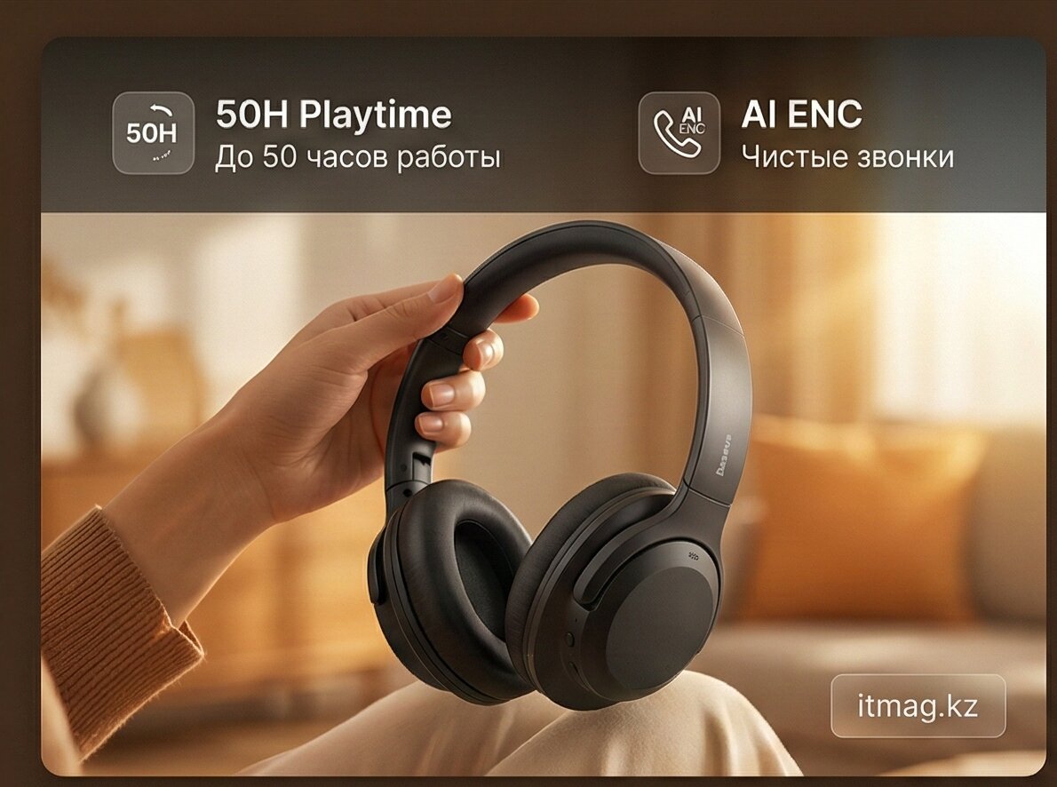 Наушники Baseus Bass BH1 Lite Cosmic Black (A0203C00)