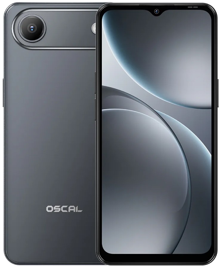 Смартфон OSCAL FLAT 3C 4/64GB, Black (FLAT 3C/4/64GB/Black)