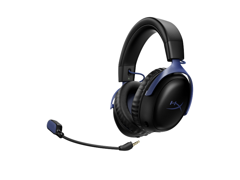 Гарнитура, HyperX Cloud III S Wireless, Чёрно-Синий (DF7E9AA)