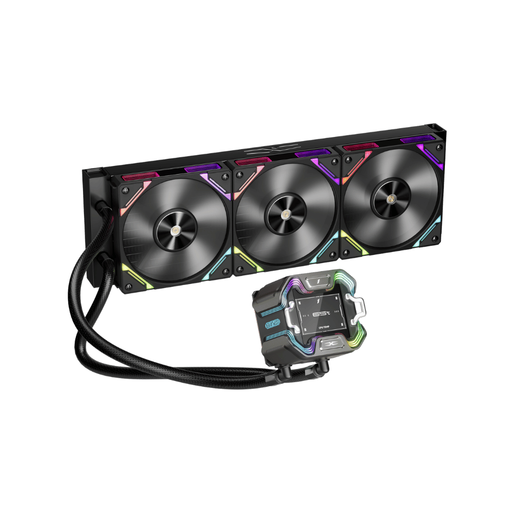 Кулер с водяным охлаждением 1STPLAYER X-360 BLACK (X-360-BK)