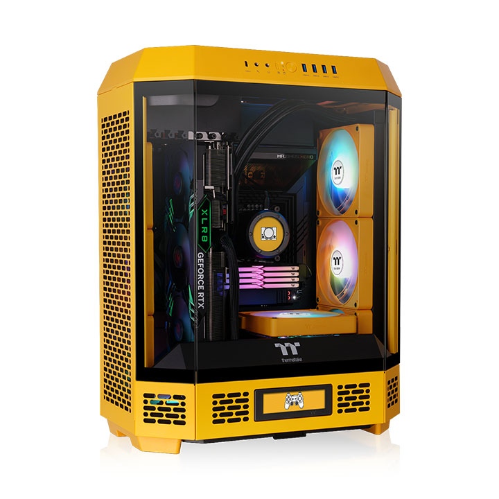 Компьютерный корпус Thermaltake The Tower 600 - Bumblebee(CA-1Z1-00M4WN-00)