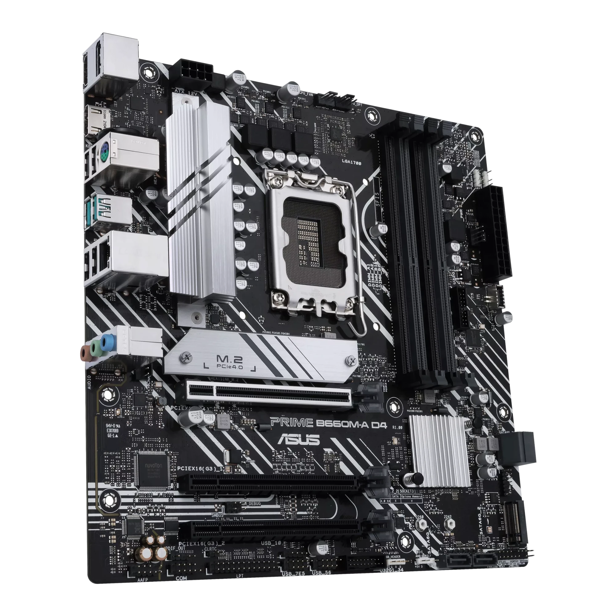 Материнская плата ASUS PRIME B660M-A D4-CSM (90MB19K0-M1EAYC)
