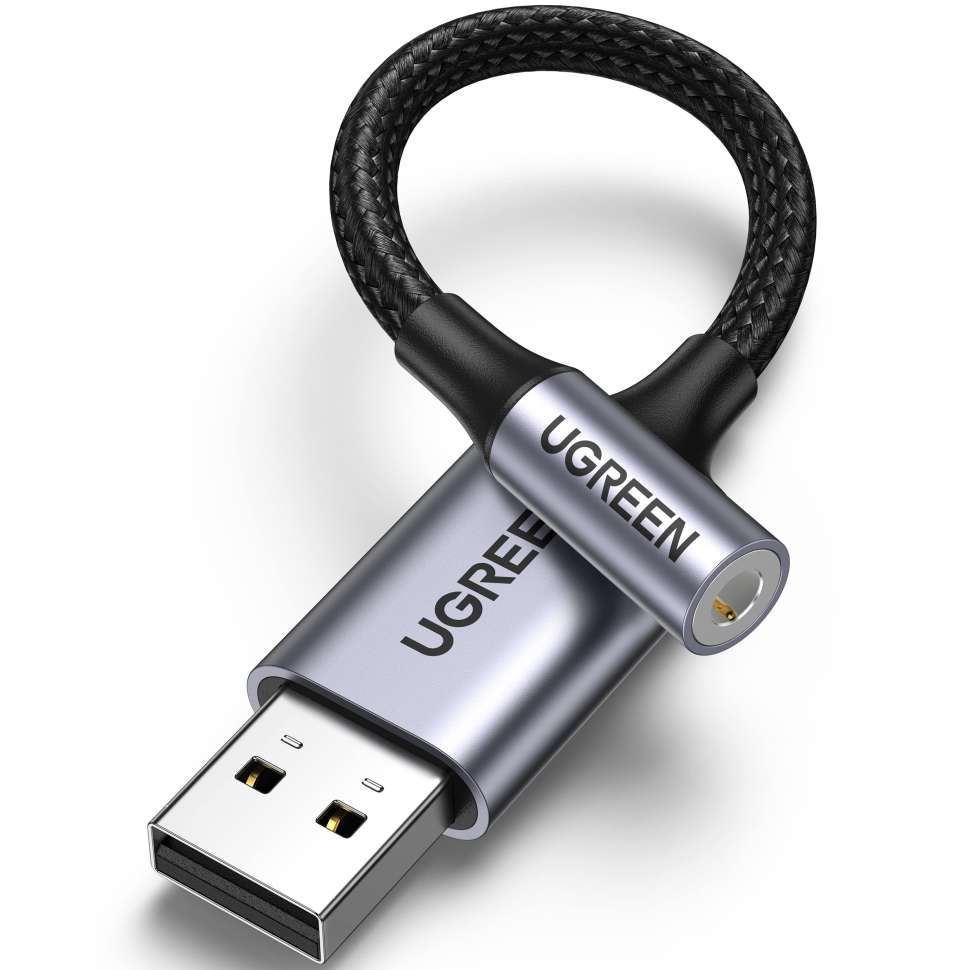 Кабель USB 2.0 на Audio 3.5mm, Mic CM477 (30757)