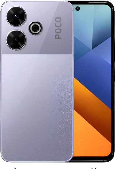 Смартфон POCO M6, фиолетовый (2404APC5FG/781630)