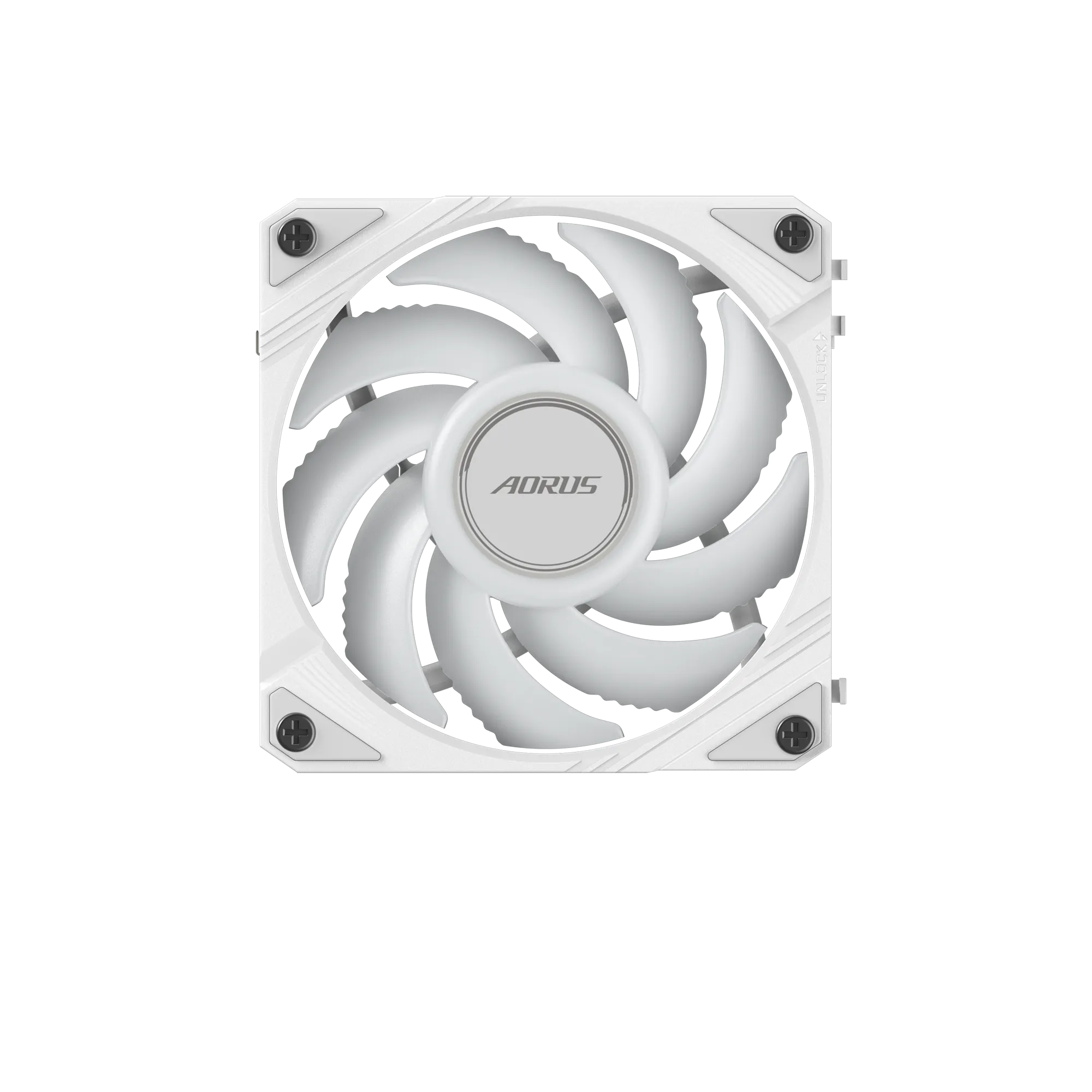Вентилятор для корпуса Gigabyte AORUS EZ CHAIN FAN 120 ICE, WHITE (GP-ECFAN1201 ICE)