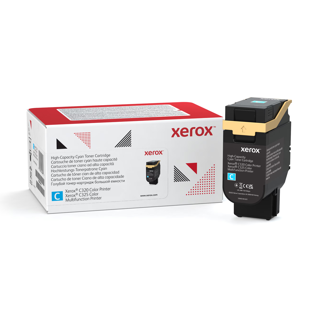 Тонер-картридж повышенной емкости Xerox 006R04832 (голубой) (006R04832)