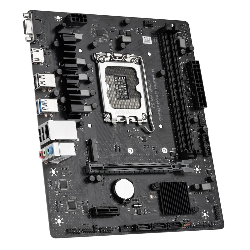 Материнская плата MaxSun Challenger H610M-R, LGA1700 H610 mATX (MS-Challenger H610M-R) Материнская плата MaxSun Challenger H610M-R, LGA1700 H610 mATX (MS-Challenger H610M-R)