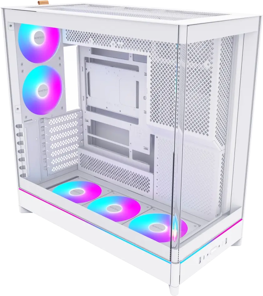 Корпус Montech HS02 PRO, Белый (HS02 PRO (W))