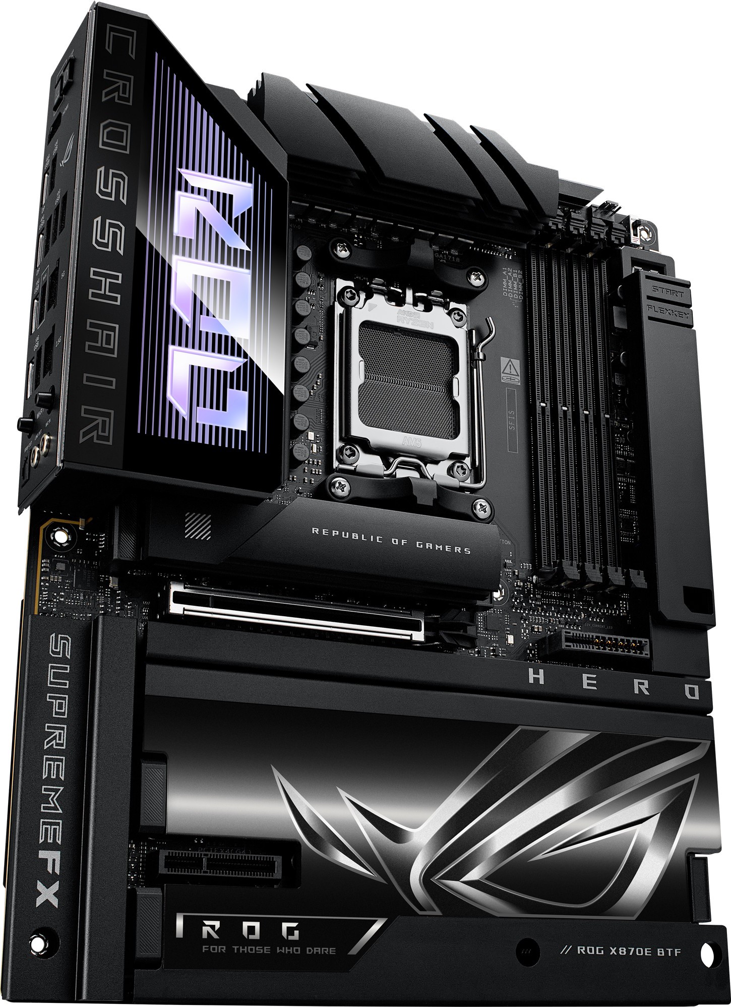 Материнская плата ASUS ROG CROSSHAIR X870E HERO BTF (ROG CROSSHAIR X870E HERO BTF)