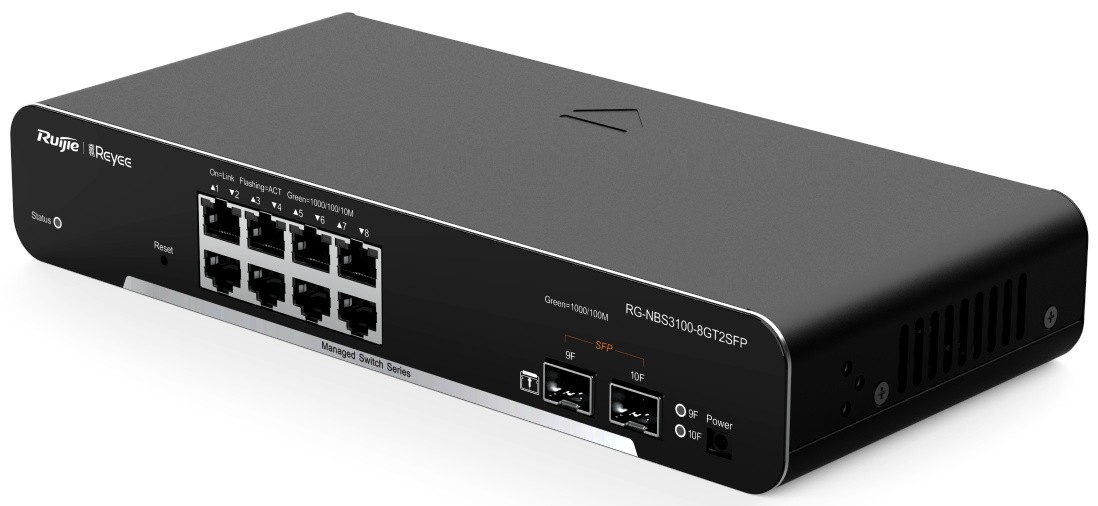 Коммутатор Ruijie Reyee RG-NBS3100-8GT2SFP (RG-NBS3100-8GT2SFP)