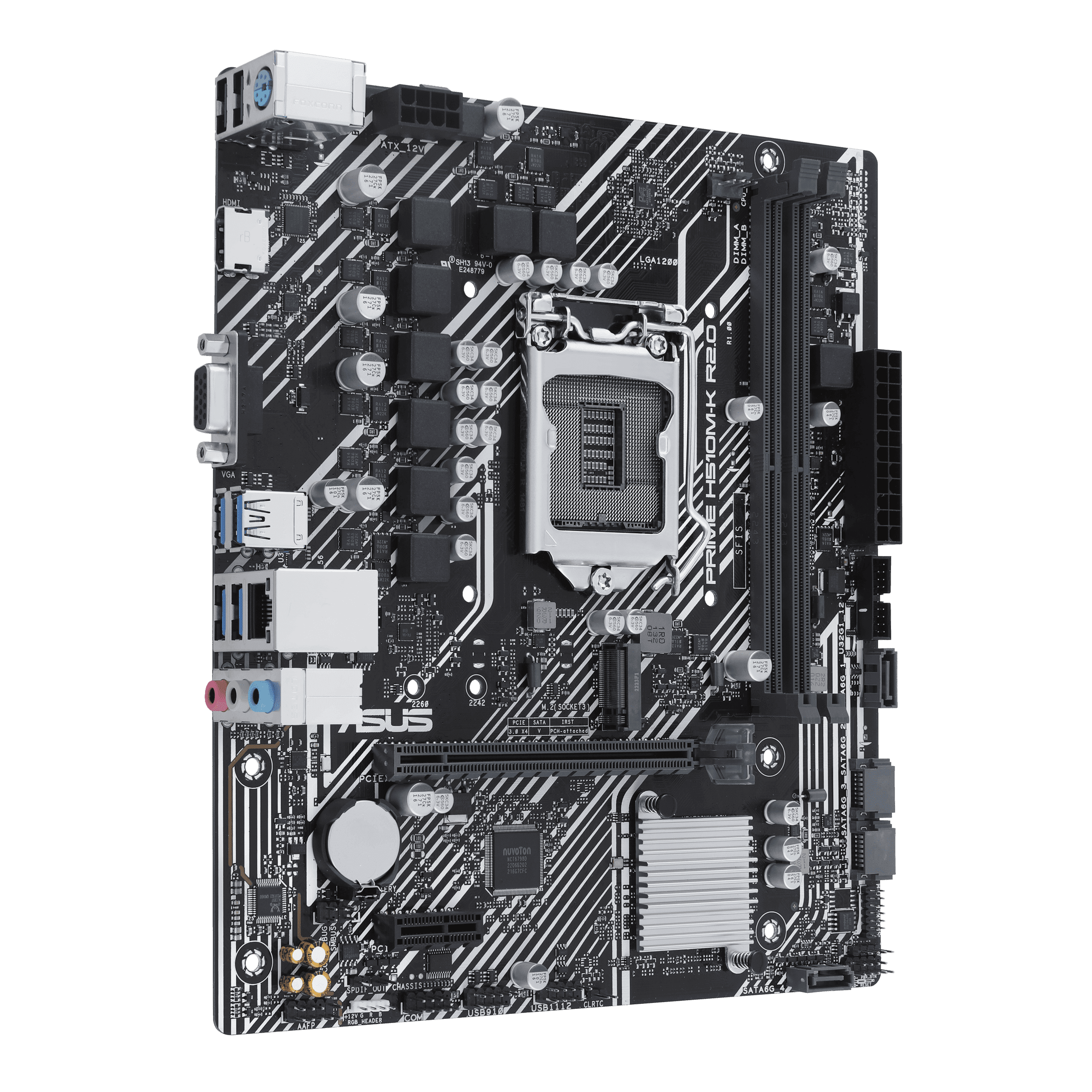 Материнская плата ASUS Prime H510M-K R2.0 (90MB1E80-M0EAY0)