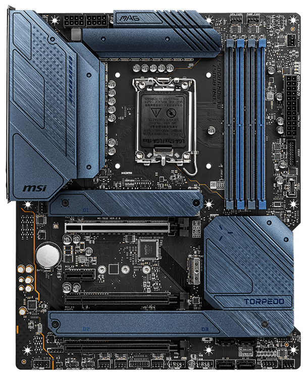 Материнская плата MSI MAG Z690 TORPEDO LGA1700 iZ690 HDMI DP ATX (MAG Z690 TORPEDO)