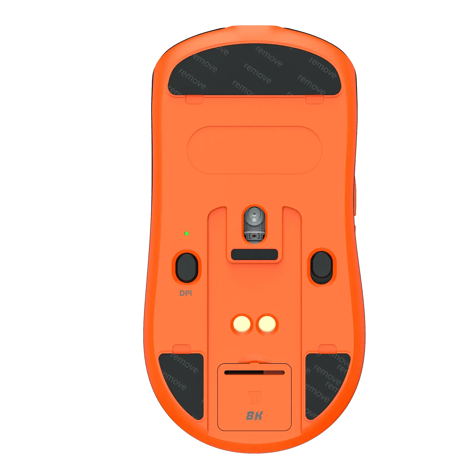 Мышь Meetion AIR GW39 Black (AIR GW39 BK+ORANGE)