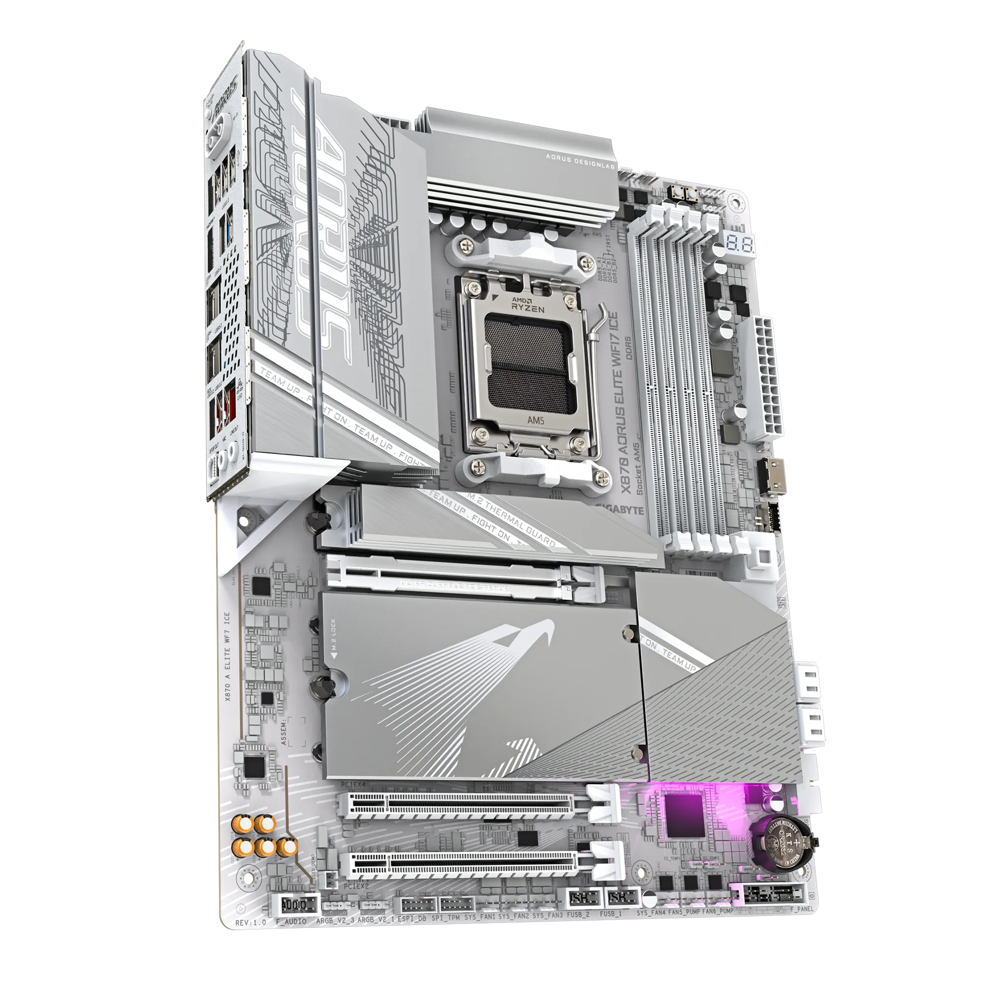 Материнская плата Gigabyte X870 Aorus Elite WiFi7 ICE (X870 AORUS ELITE WIFI7 ICE)